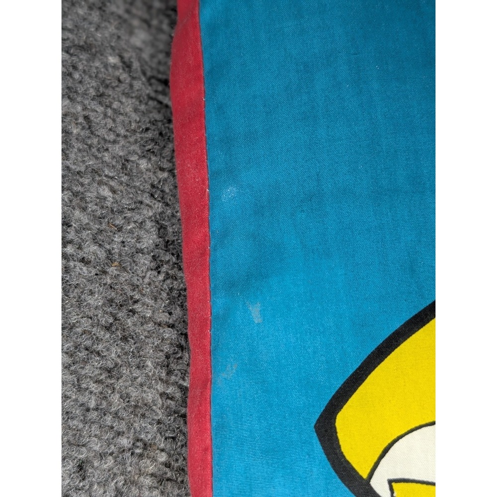 Vintage 1993 Mighty Morphin Power Rangers 18" Throw Pillow Double Sided Zach - Picture 8 of 15